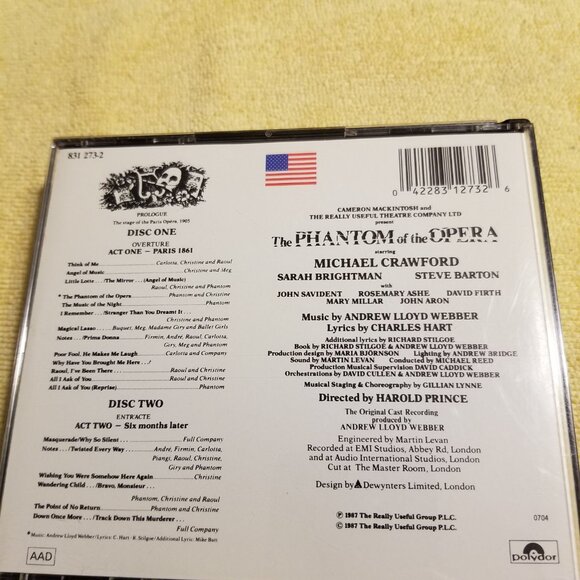 Phantom of The Opera CD - Picture 3 of 6